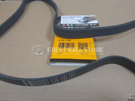 Ремень генератора (Contitech) Hover H6 Дизель, Haval H6 Дизель (дв. GW4D20) Ремень генератора (Contitech) Hover H6 Дизель, Haval H6 Дизель (дв. GW4D20)