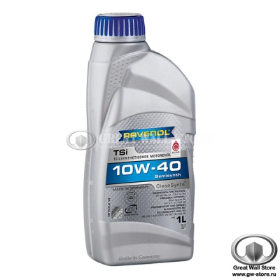 Масло моторное полусинтетическое RAVENOL TSI 10W-40 CF/SM/SN, A3/B4 (1л)