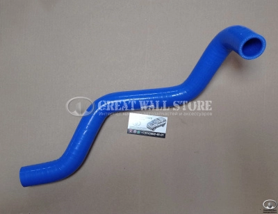 Шланг (патрубок) СИЛИКОНОВЫЙ радиатора охлаждения нижний Hover бензин