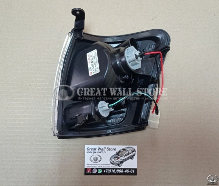 Указатель поворота передний правый Safe, Deer (хром)