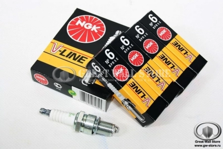 Свеча зажигания NGK V-LINE №6 (комплект)