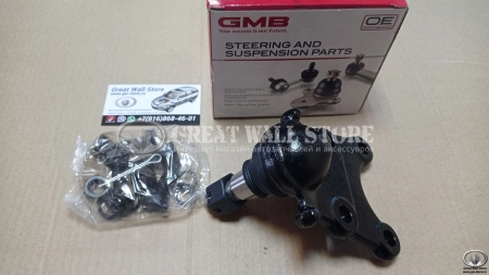 Шаровая опора нижняя GMB для Hover, Safe F1, Wingle, Sailor