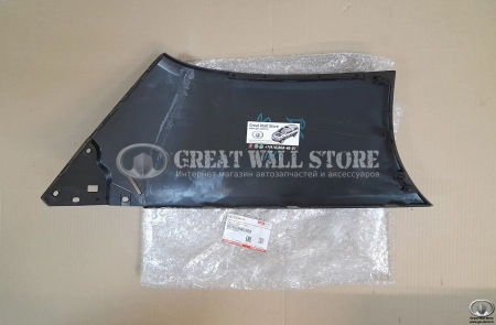 Накладка переднего бампера верхняя левая (угол) GW POER (ОРИГИНАЛ)