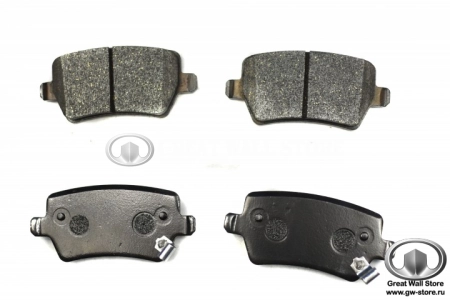 Колодки тормозные задние Chery Tiggo 4 (Эл.ручник), 8, 8 Pro (2019 - ) (аналог)