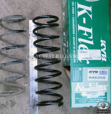 Пружина задней подвески KYB (+ 5см) Hover, Safe F1 (1шт.)