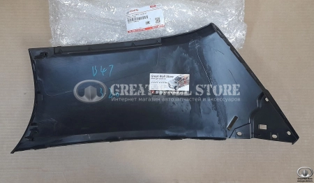 Накладка переднего бампера верхняя правая (угол) GW POER (ОРИГИНАЛ)