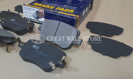 Колодки тормозные передние HAVAL JOLION 4WD (SCT аналог 3501115XGW02A) Колодки тормозные передние HAVAL JOLION 4WD (SCT аналог 3501115XGW02A)