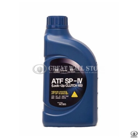 Масло трансмиссионное для АКПП Hyundai/Kia ATF SP-IV (1л)
