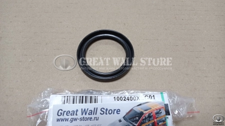 Сальник передний коленвала HAVAL дв.4C20 2.0T бензин 45x60x8 (1002400XEC01 ОРИГИНАЛ)