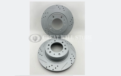 Диск тормозной задний (комплект 2шт) GW Poer, Haval H5 II-покол., H9 II-поколение, Tank 300, 500 (UIDNU аналог 3502108XPW01A)