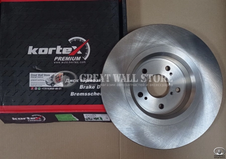 Диск тормозной передний Haval H2 (KORTEX аналог 3501011XSZ08A)