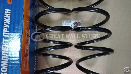 Пружины передней подвески комплект 2шт. Honda CR-V, Hover H6, Haval H6 (SAT) Пружины передней подвески комплект 2шт. Honda CR-V, Hover H6, Haval H6 (SAT)