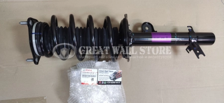 Амортизатор передний левый в сборе (с пружиной, опорой, пыльником и отбойником) Haval Dargo, Dargo X (ОРИГИНАЛ)