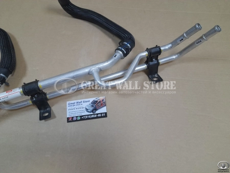 Трубка системы обогрева с разветвителем (под капотом) Haval H9 (ОРИГИНАЛ)