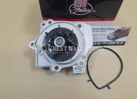 Насос водяной в сборе Haval H9 дв.GW4C20B 218л.с., H5 II-покол., Tank 300 (GATES аналог 1307100XEC71)