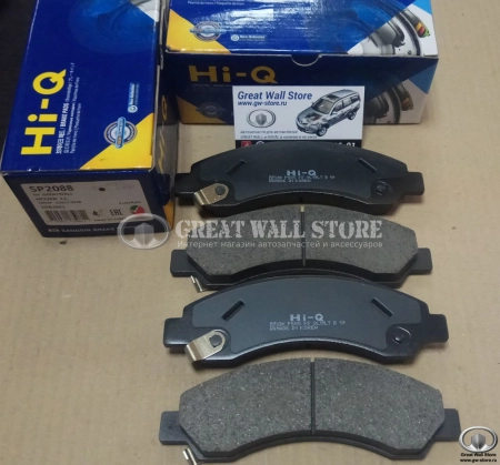 Колодки тормозные передние (комплект) HOVER, SAFE F1, SAILOR, WINGLE 3, 5, 7(Sangsin)