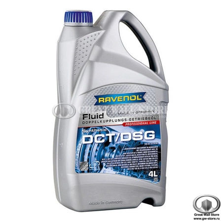 Масло трансмиссионное RAVENOL DCT/DSG Getriebe Fluid (для Haval H6 Coupe) 4л