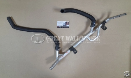 Трубка системы обогрева с разветвителем (под капотом) Haval H9 (ОРИГИНАЛ)