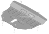 Защита картера и КПП (+ комплект крепежа) сталь 2мм Haval Dargo, Dargo X, F7 II-поколение, H7 (АВТОброня)
