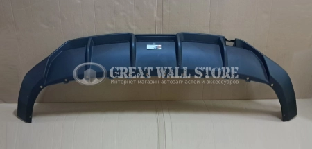 Бампер задний нижняя часть Haval F7, F7X рестайлинг с 2022 (аналог)