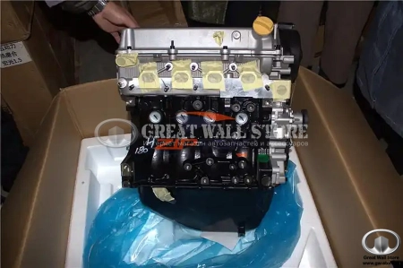 Двигатель SQR472F в сборе без навесного для CHERY QQ 1.1л