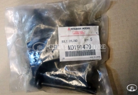 Болт ГБЦ MITSUBISHI 4G63, 4G64, 4G69 (ОРИГИНАЛ) к-кт 10шт