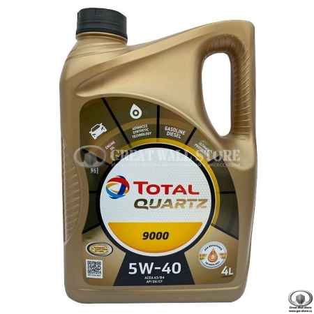 Масло моторное синтетическое TOTAL QUARTZ 9000 5W40 SN/CF, А3/B4 (4л)
