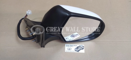 Зеркало боковое правое Hover H3 New, Derways Hower H3, H5, Haval H5 I-поколение (электроскладывание, 8 контактов) (аналог)