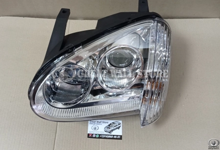 Фара головного света левая (нового образца) Wingle 3