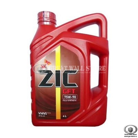 Масло трансмиссионное синтетическое ZIC GFT 75W-90 GL-4/5 4л