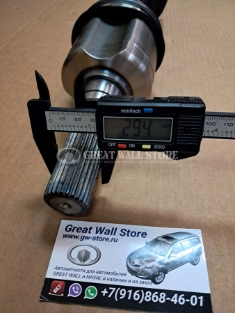 Привод переднего моста левый/правый в сборе (ШРУС) Hover H5 ДИЗЕЛЬ, Wingle 7, Haval H5 I-поколение (аналог)