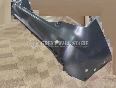 Бампер задний верхняя часть Haval Jolion рестайлинг с 2024 под 6 парктроника (ОРИГИНАЛ)