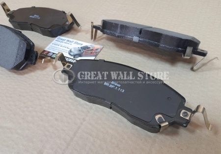 Колодки тормозные передние к-кт Haval Dargo 4*4, Dargo X, F7 II-поколение (аналог)