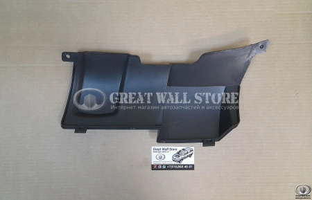 Заглушка бампера переднего буксировочного крюка Hover H2