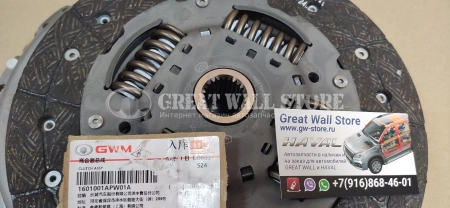 Сцепление комплект без выжимного GW Poer KingKong бензин, дизель, Poer c МКПП (ОРИГИНАЛ) Сцепление комплект без выжимного GW Poer KingKong бензин, дизель, Poer c МКПП (ОРИГИНАЛ)