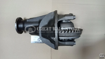 Редуктор переднего моста в сборе Hover бензин, Safe F1 (главная пара 41:9, 4.55)