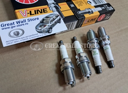 Свеча зажигания NGK V-LINE №28 (комплект Hover бензин)
