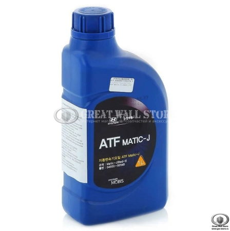 Масло трансмиссионное для АКПП Hyundai/Kia ATF Matic-J Red-1 (1л)