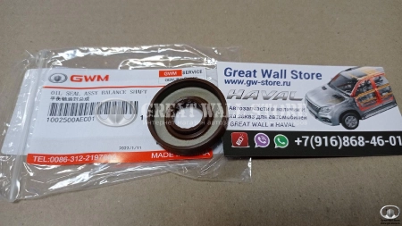 Сальник балансировочного вала Haval H6Coupe, H8, H9 бензин дв.4C20, H5 II-покол., Tank 300 (36*7*14 ОРИГИНАЛ)