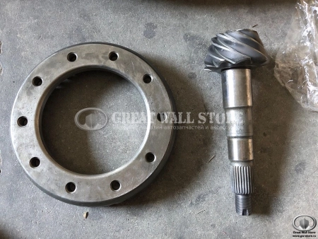 Комплект шестерен редуктора заднего моста (главная пара 4.55) Hover, Safe F1 (41:9)