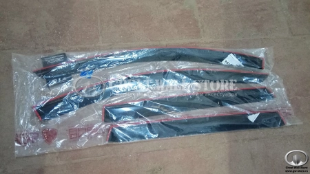 Дефлекторы окон (ветровики) Haval H6 (COBRA TUNING)