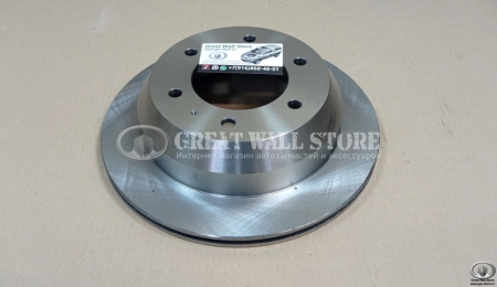 Диск тормозной задний Hover, Safe F1, Wingle 7 (аналог) Диск тормозной задний Hover, Safe F1, Wingle 7 (аналог)