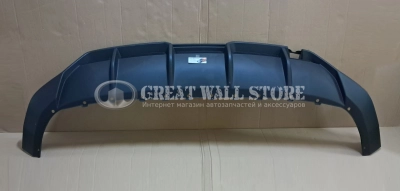 Бампер задний нижняя часть Haval F7, F7X рестайлинг с 2022 (аналог) Бампер задний нижняя часть Haval F7, F7X рестайлинг с 2022 (аналог)
