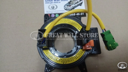 Блок управления подушкой безопасности водителя (кольцо) нов.образца Hover H2, H3, H5 (бензин) Блок управления подушкой безопасности водителя (кольцо) нов.образца Hover H2, H3, H5 (бензин)