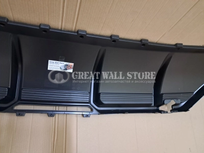 Бампер задний нижняя часть Haval F7, F7X рестайлинг с 2022 (аналог) Бампер задний нижняя часть Haval F7, F7X рестайлинг с 2022 (аналог)