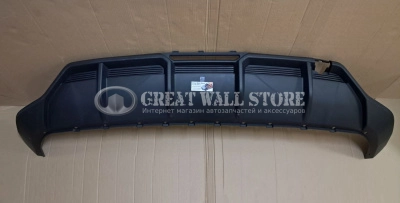 Бампер задний нижняя часть Haval F7, F7X рестайлинг с 2022 (аналог) Бампер задний нижняя часть Haval F7, F7X рестайлинг с 2022 (аналог)